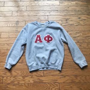 Alpha Phi Letters Sweater (Small)
